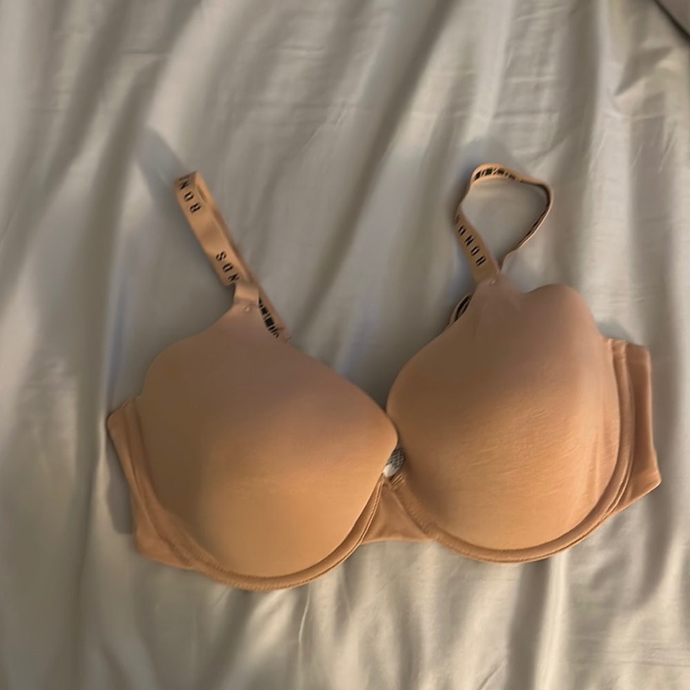 Bonds Tan T-Shirt Bra with Underwire Support